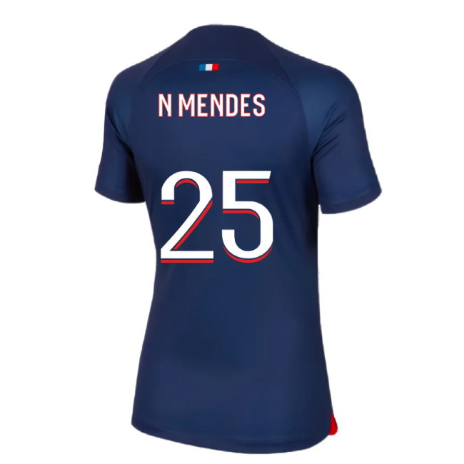 2023-2024 PSG Home Shirt (Ladies) (N Mendes 25)