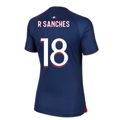 2023-2024 PSG Home Shirt (Ladies) (R Sanches 18)