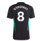 2023-2024 Man Utd Training Jersey (Black) (B Fernandes 8)