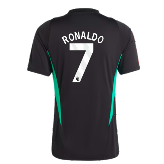 2023-2024 Man Utd Training Jersey (Black) (Ronaldo 7)