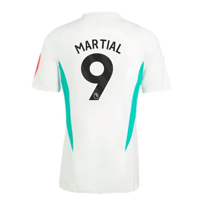 2023-2024 Man Utd Training Jersey (White) (Martial 9)