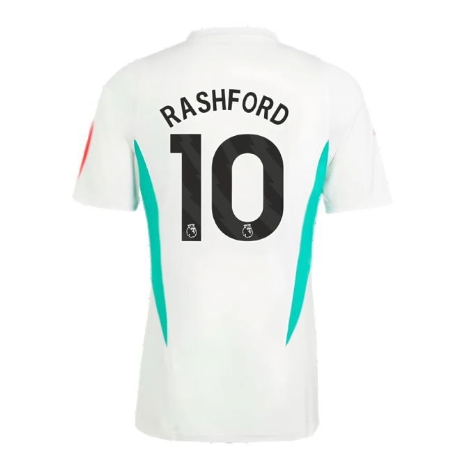 2023-2024 Man Utd Training Jersey (White) (Rashford 10)