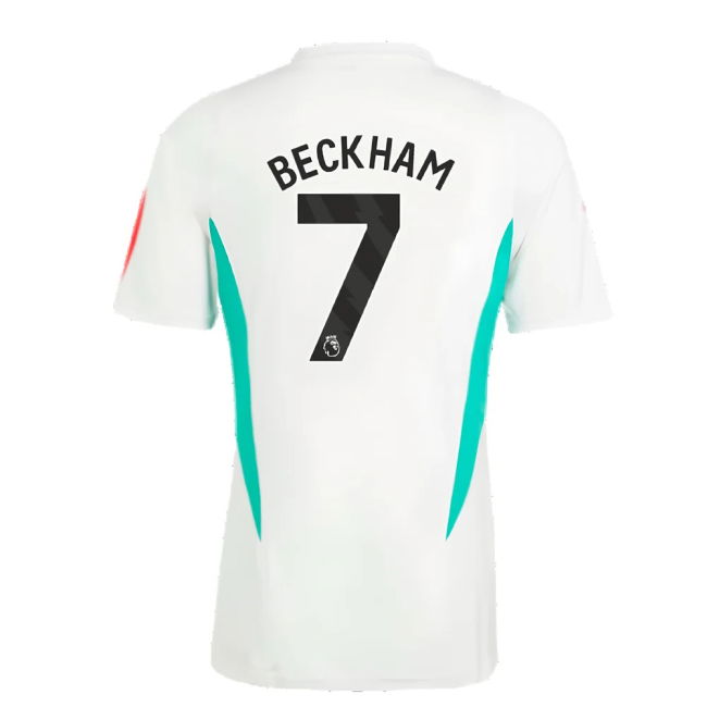 2023-2024 Man Utd Training Jersey (White) (Beckham 7)