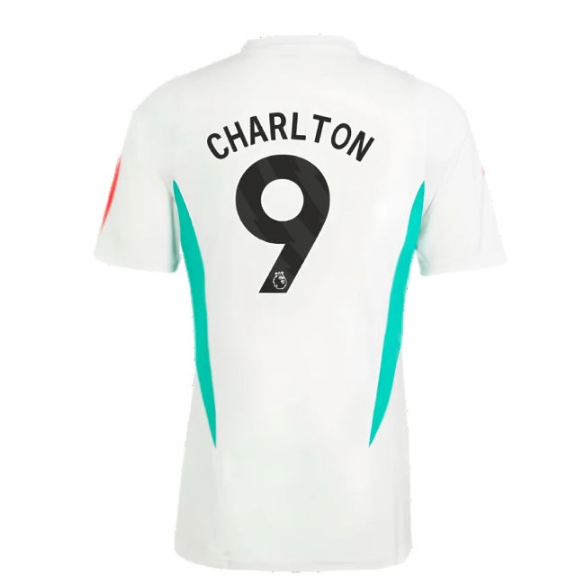 2023-2024 Man Utd Training Jersey (White) (Charlton 9)