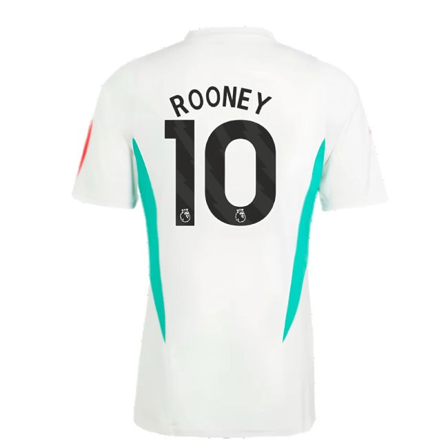 2023-2024 Man Utd Training Jersey (White) (Rooney 10)