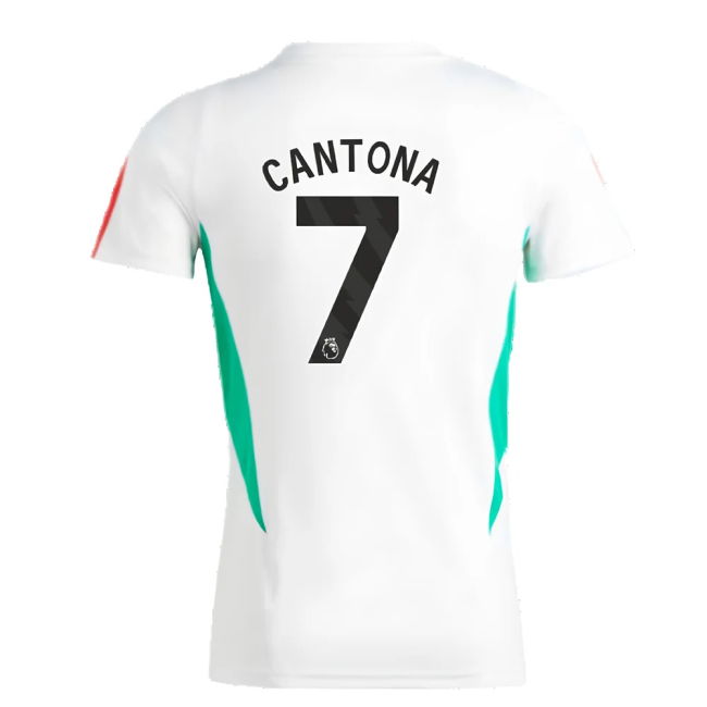2023-2024 Man Utd Training Jersey (White) - Ladies (Cantona 7)
