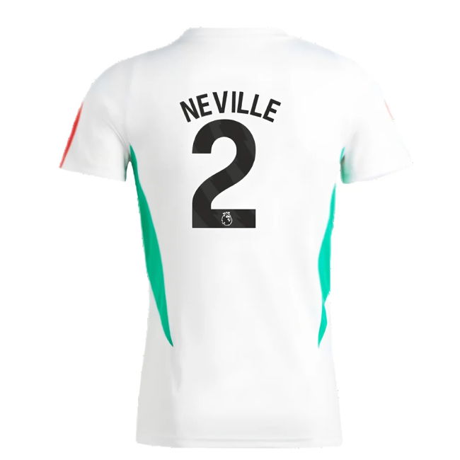 2023-2024 Man Utd Training Jersey (White) - Ladies (Neville 2)