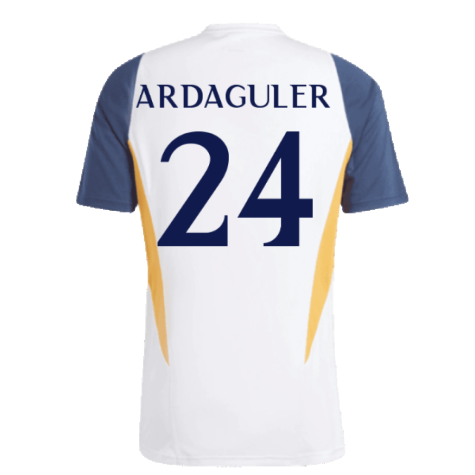 2023-2024 Real Madrid Training Shirt (White) (Arda Guler 24)