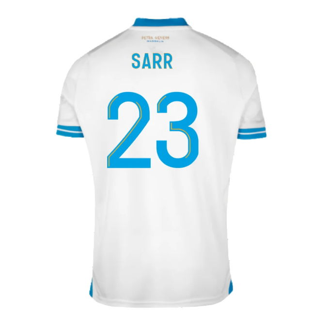 2023-2024 Marseille Home Shirt (Sarr 23)