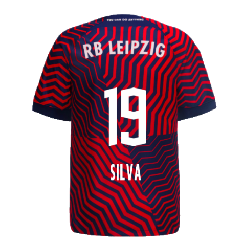 2023-2024 Red Bull Leipzig Away Shirt (Silva 19)