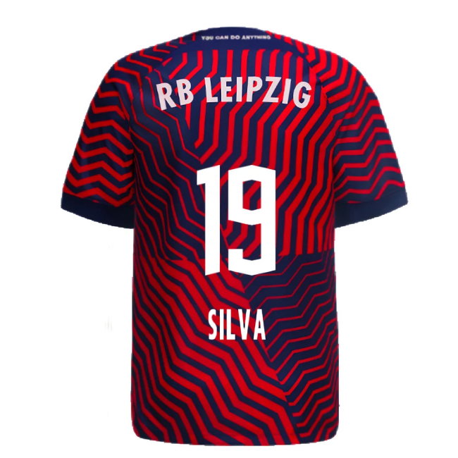 2023-2024 Red Bull Leipzig Away Shirt (Silva 19)