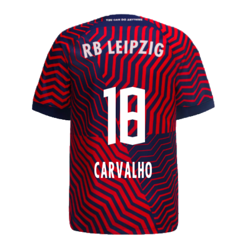 2023-2024 Red Bull Leipzig Away Shirt (Carvalho 18)