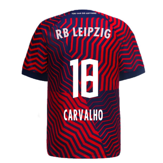 2023-2024 Red Bull Leipzig Away Shirt (Carvalho 18)