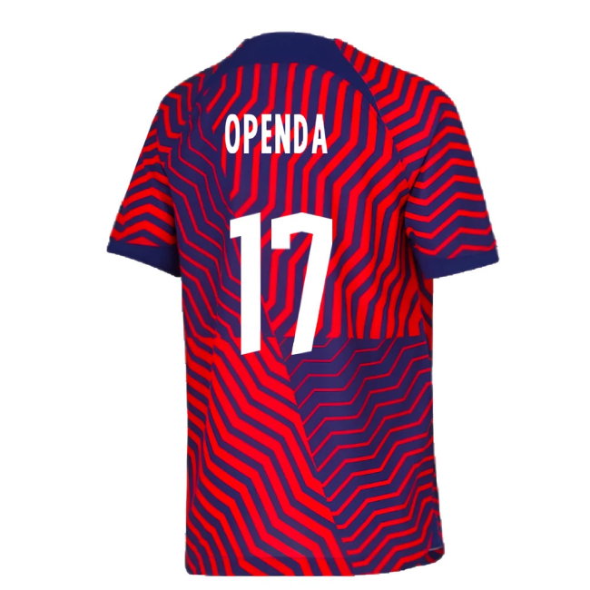 2023-2024 Red Bull Leipzig Away Shirt (Kids) (Openda 17)