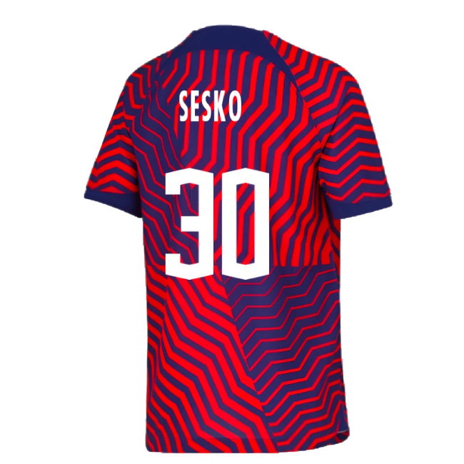 2023-2024 Red Bull Leipzig Away Shirt (Kids) (Sesko 30)