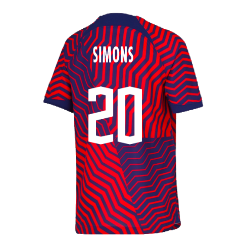 2023-2024 Red Bull Leipzig Away Shirt (Kids) (Simons 20)