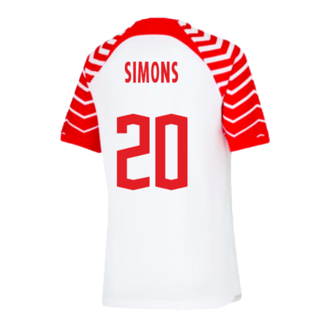2023-2024 Red Bull Leipzig Home Shirt (Kids) (Simons 20)