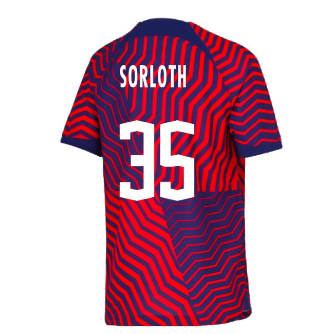 2023-2024 Red Bull Leipzig Away Shirt (Kids) (Sorloth 35)