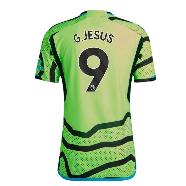 2023-2024 Arsenal Authentic Away Shirt (G.Jesus 9)