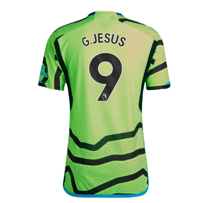 2023-2024 Arsenal Authentic Away Shirt (G.Jesus 9)