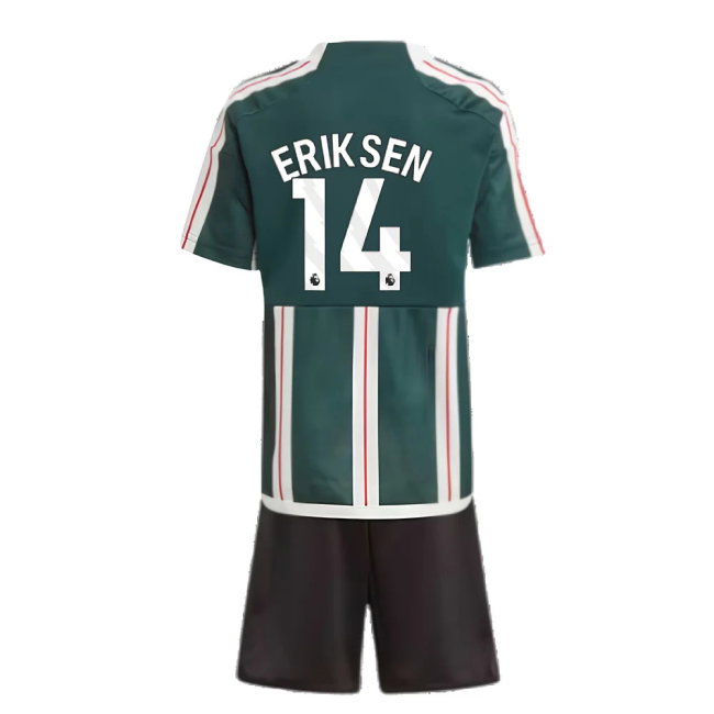 2023-2024 Man Utd Away Mini Kit (Eriksen 14)
