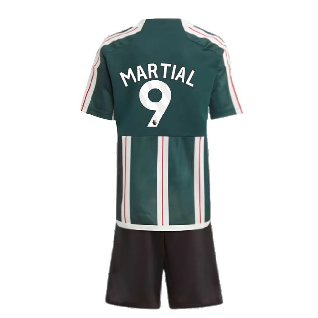 2023-2024 Man Utd Away Mini Kit (Martial 9)