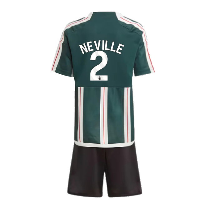 2023-2024 Man Utd Away Mini Kit (Neville 2)