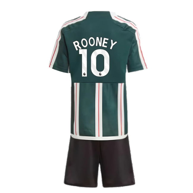 2023-2024 Man Utd Away Mini Kit (Rooney 10)