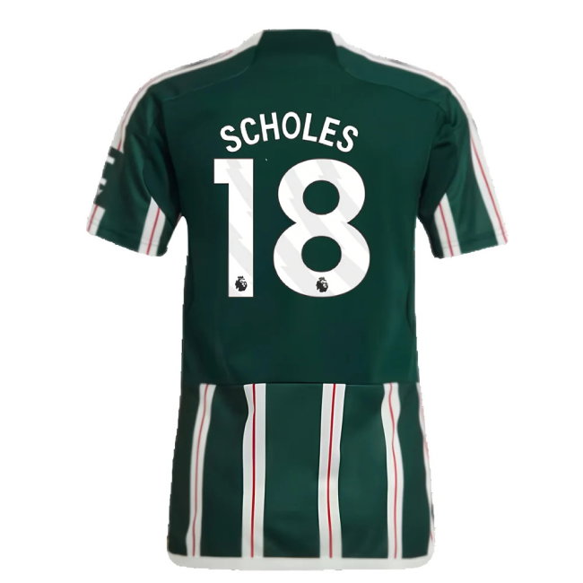 2023-2024 Man Utd Away Shirt (Scholes 18)