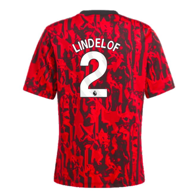 2023-2024 Man Utd Pre-Match Shirt (Red) - Kids (Lindelof 2)