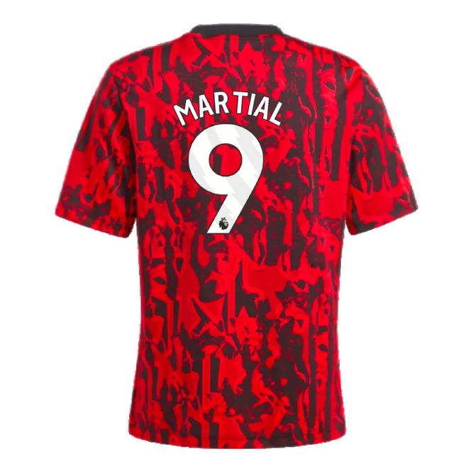 2023-2024 Man Utd Pre-Match Shirt (Red) - Kids (Martial 9)