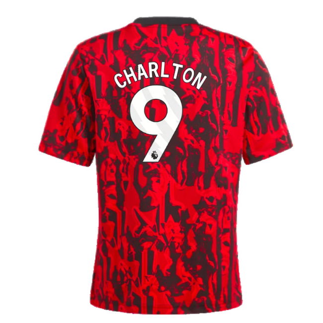 2023-2024 Man Utd Pre-Match Shirt (Red) - Kids (Charlton 9)