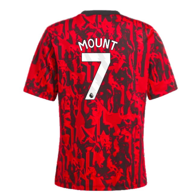 2023-2024 Man Utd Pre-Match Shirt (Red) - Kids (Mount 7)