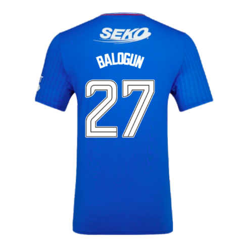 2023-2024 Rangers Pro Authentic Home Shirt (Balogun 27)