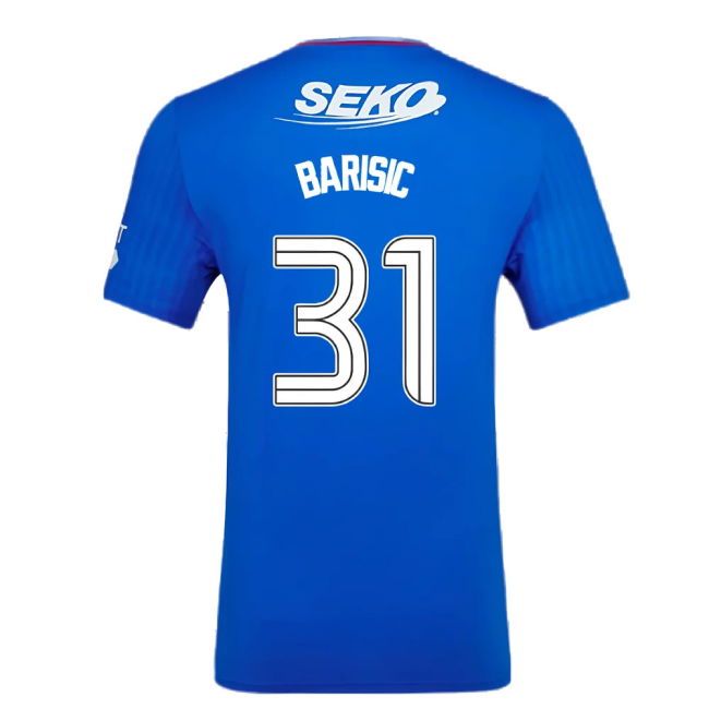 2023-2024 Rangers Pro Authentic Home Shirt (Barisic 31)