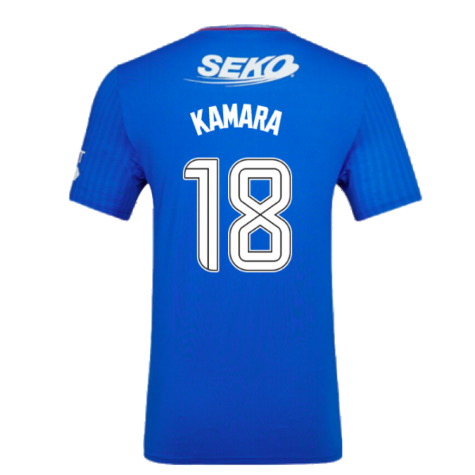2023-2024 Rangers Pro Authentic Home Shirt (Kamara 18)