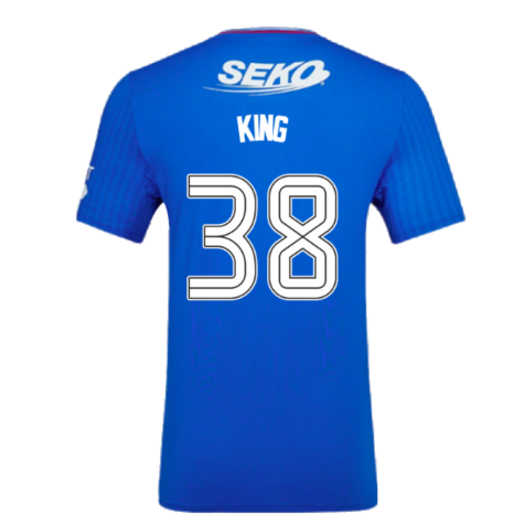 2023-2024 Rangers Pro Authentic Home Shirt (King 38)