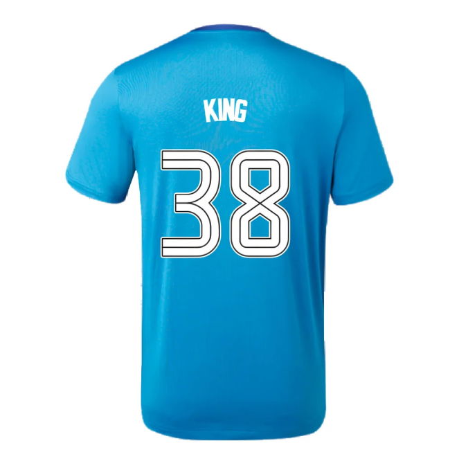 2023-2024 Rangers Players Training Tee (Deep Water) (King 38)
