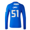 2023-2024 Rangers Long Sleeve Home Shirt (Lowry 51)