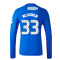 2023-2024 Rangers Long Sleeve Home Shirt (McLaughlin 33)