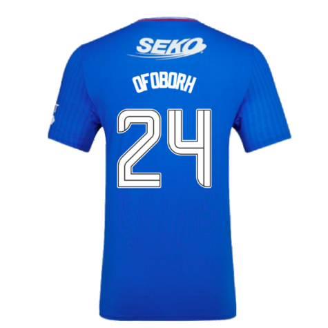 2023-2024 Rangers Pro Authentic Home Shirt (Ofoborh 24)