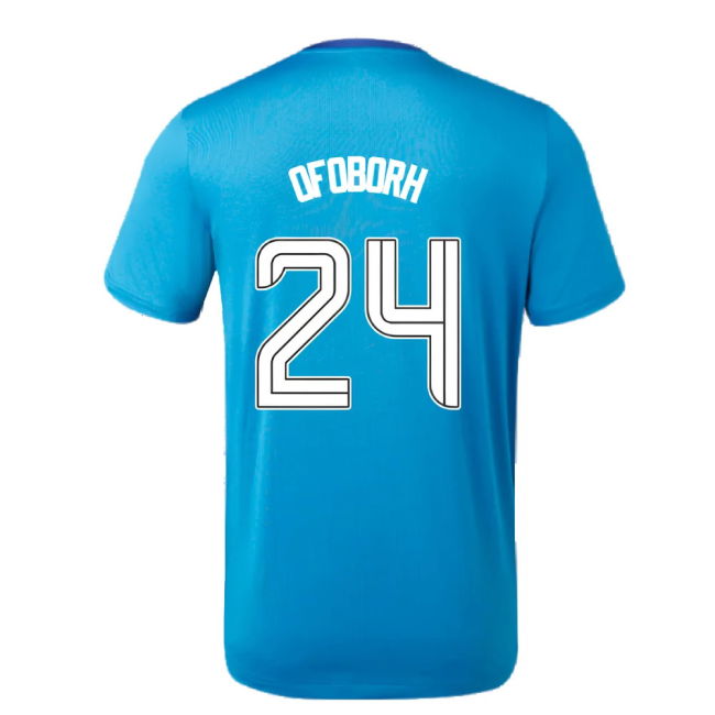 2023-2024 Rangers Players Training Tee (Deep Water) (Ofoborh 24)
