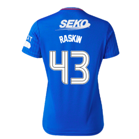 2023-2024 Rangers Home Shirt (Ladies) (Raskin 43)