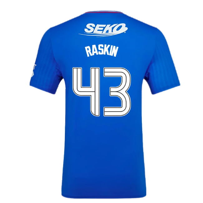 2023-2024 Rangers Pro Authentic Home Shirt (Raskin 43)