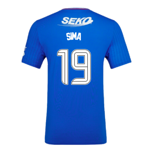 2023-2024 Rangers Pro Authentic Home Shirt (Sima 19)