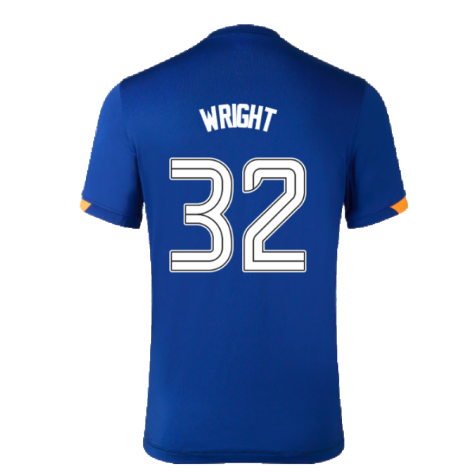 2023-2024 Rangers Coaches Travel Tee (Blue) (Wright 32)