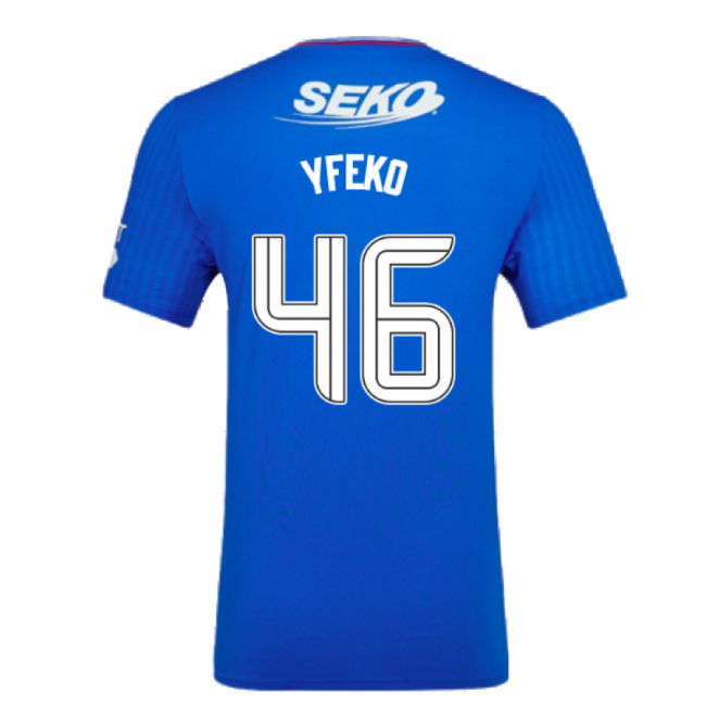 2023-2024 Rangers Pro Authentic Home Shirt (Yfeko 46)