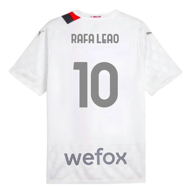 2023-2024 AC Milan Away Shirt (Rafa Leao 10)