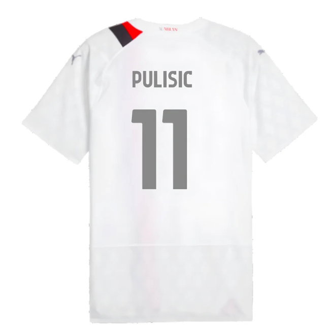 2023-2024 AC Milan Away Authentic Shirt (Pulisic 11)