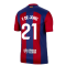 2023-2024 Barcelona Home Shirt (F De Jong 21)